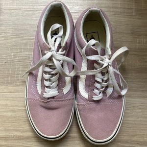 Pink old-school vans
